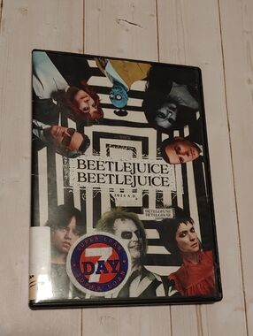 Beetlejuice Beetlejuice DVD 2024